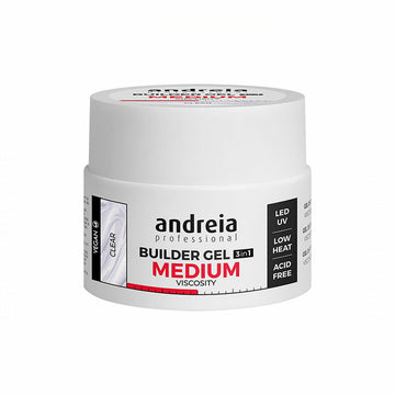 Nail gel Professional Builder Viscosity Clear Andreia Professional Builder (44 g)