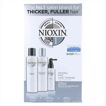 Strengthening Hair Treatment Nioxin Trial Kit System 1 Natural Leve 3 Pieces
