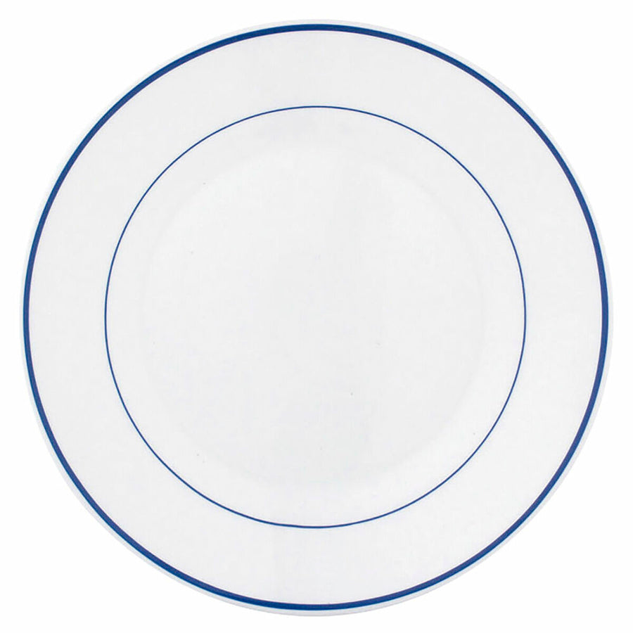 Plate set Arcoroc Restaurant Bicoloured Glass (Ø 23 cm) (6 uds)