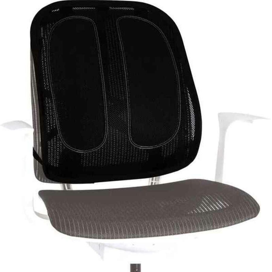 Seat Back Fellowes 9191301 Ergonomic Adjustable Black Plastic