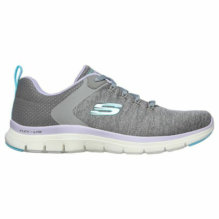 Sports Trainers for Women Skechers Flex Appeal 4.0 Grey