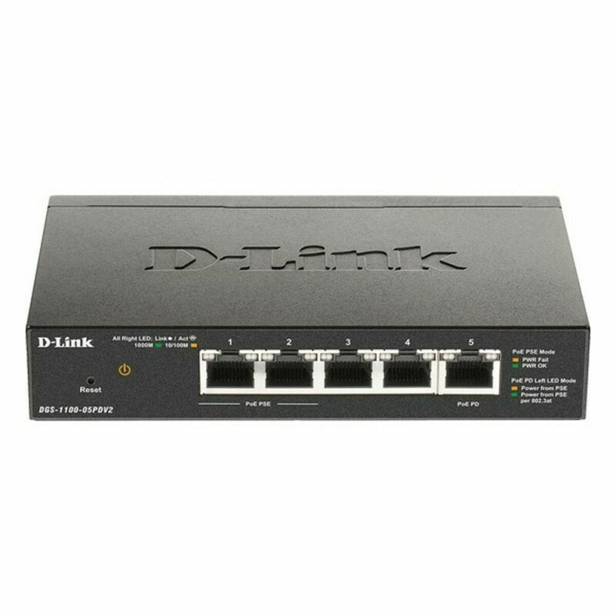 Switch D-Link DGS-1100-05PDV2 5xGbE PoE