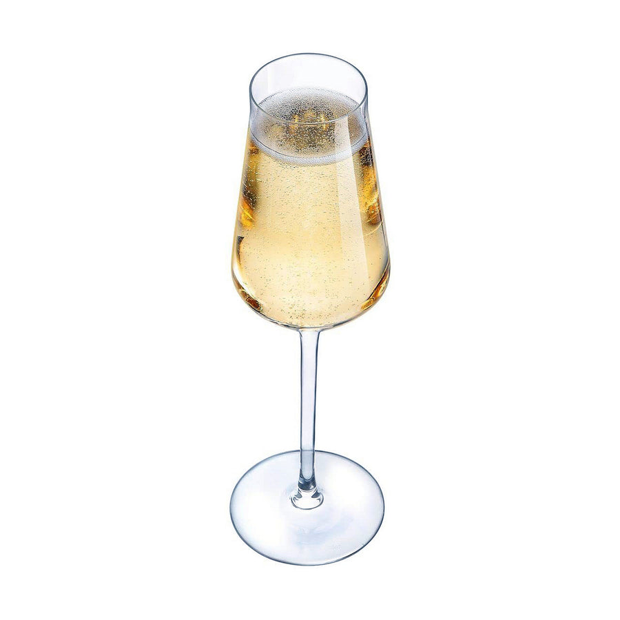 Champagne glass Chef & Sommelier Transparent Glass (21 cl)