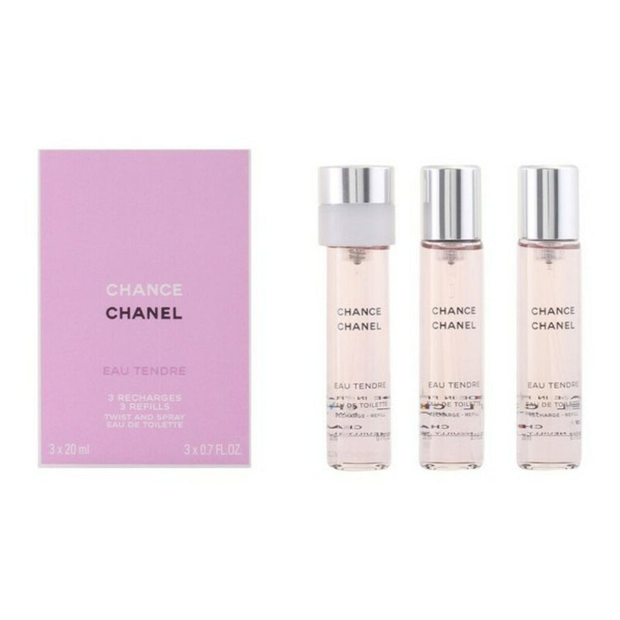 Women's Perfume Chanel Chance Eau Tendre EDT 3 pcs