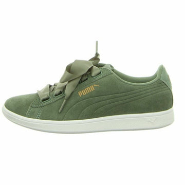 Sports Trainers for Women Puma Vikky Ribbon Sd P Olive