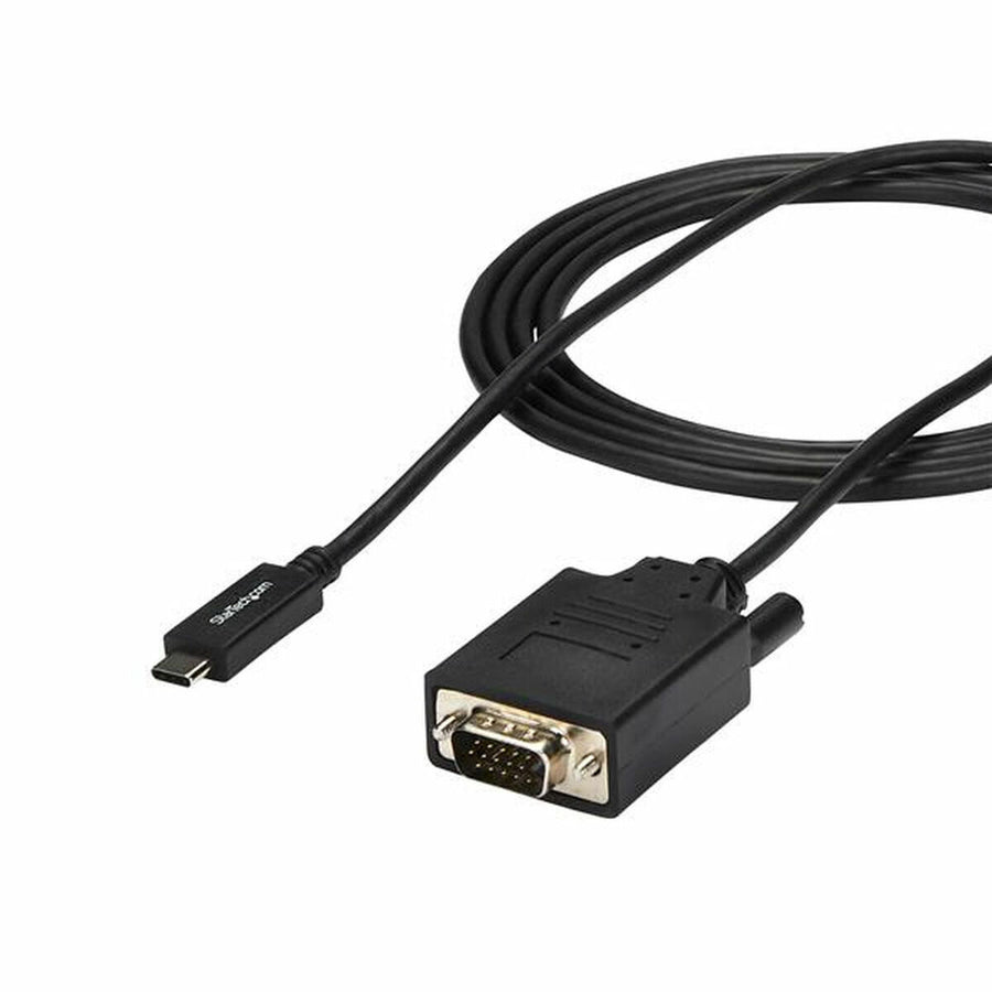 USB C to VGA Cable Startech CDP2VGAMM2MB 2 m Black