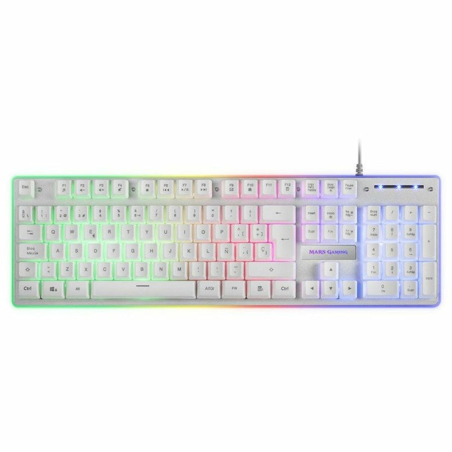 Keyboard with Gaming Mouse Mars Gaming MCPX