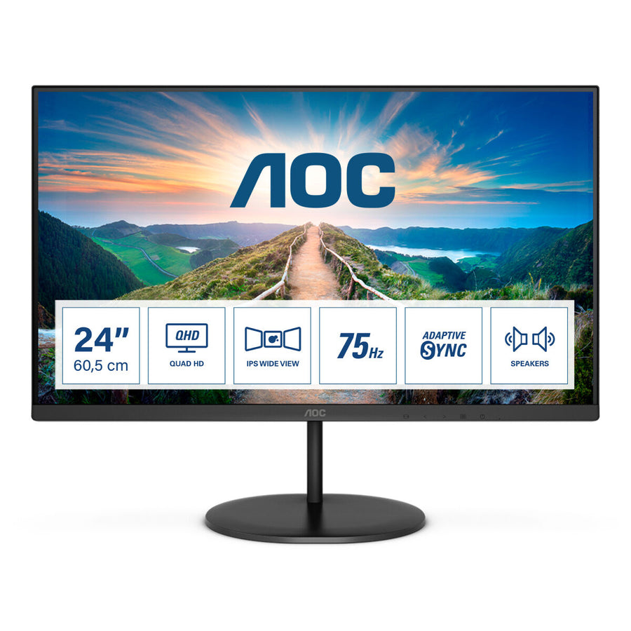 Monitor AOC Q24V4EA IPS LED 23,8