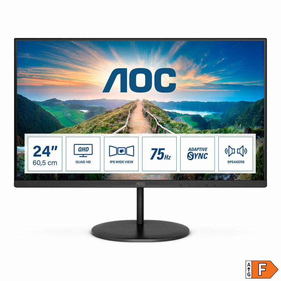 Monitor AOC Q24V4EA IPS LED 23,8