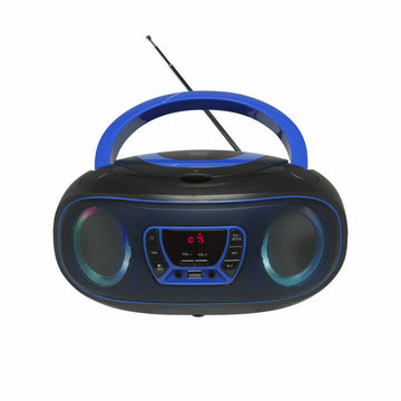 Radio CD MP3 Denver Electronics Bluetooth LED LCD Blue Black/Blue
