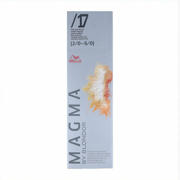 Permanent Dye Wella Magma (2/0 - 6/0) Nº 17 (120 ml)