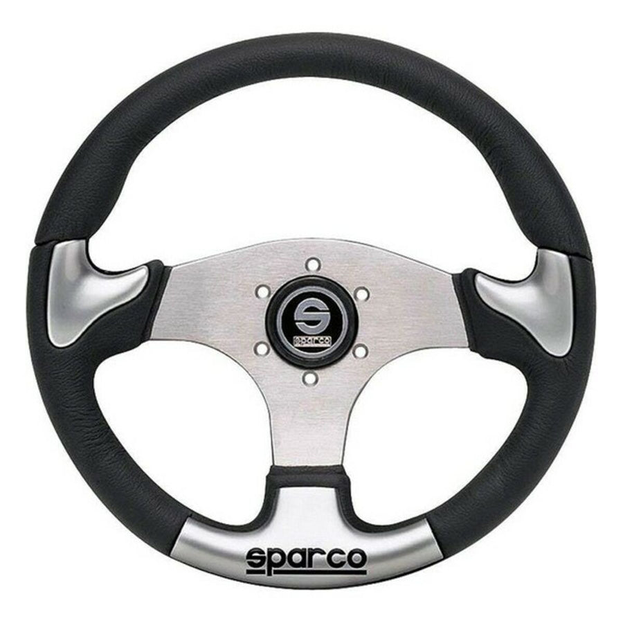 Racing Steering Wheel Sparco 015THPUGR345 Black Silver