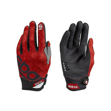 Men's Driving Gloves Sparco Meca 3 Red
