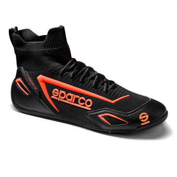 Racing Ankle Boots Sparco HYPERDRIVE Black Orange Size 45