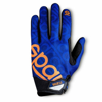 Mechanic's Gloves Sparco  MECA III Blue Size S
