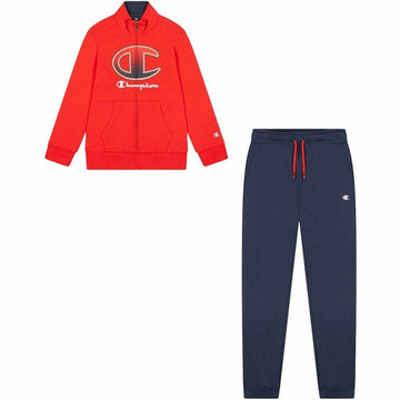 Children's Sports Outfit Champion Full Zip Red