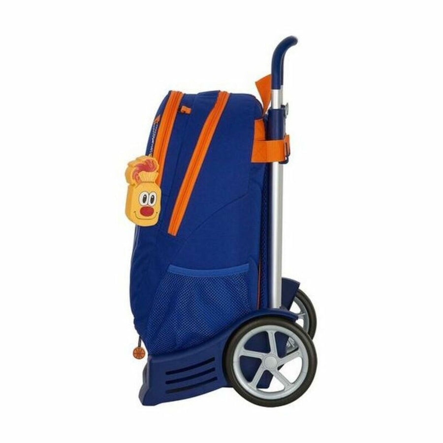 School Rucksack with Wheels Evolution Valencia Basket