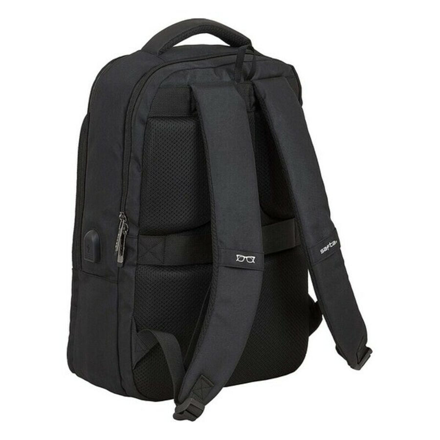 Rucksack for Laptop and Tablet with USB Output Safta Business