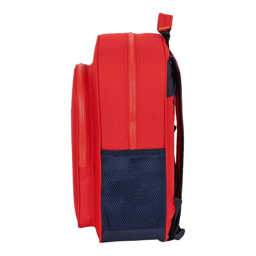 School Bag RFEF Red Blue (32 x 38 x 12 cm)