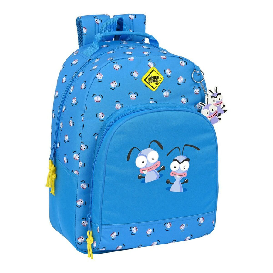 School Bag El Hormiguero Blue (32 x 42 x 15 cm)