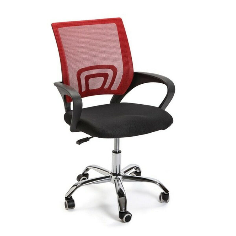 Office Chair Versa Black Red Multicolour 51 x 58 cm