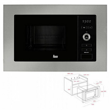 Built-in microwave with grill Teka MWE 225 FI 20 L 800W Steel 800 W 20 L