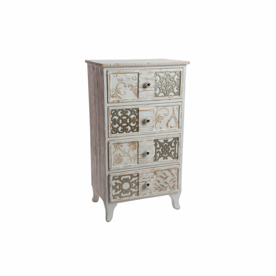 Chest of drawers DKD Home Decor 51,4 x 34,2 x 90,6 cm Beige Wood Arab