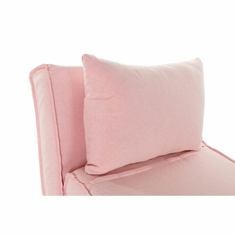 Sofabed DKD Home Decor 8424001799510 Multicolour Light Pink Metal Modern Scandi 90 x 90 x 84 cm