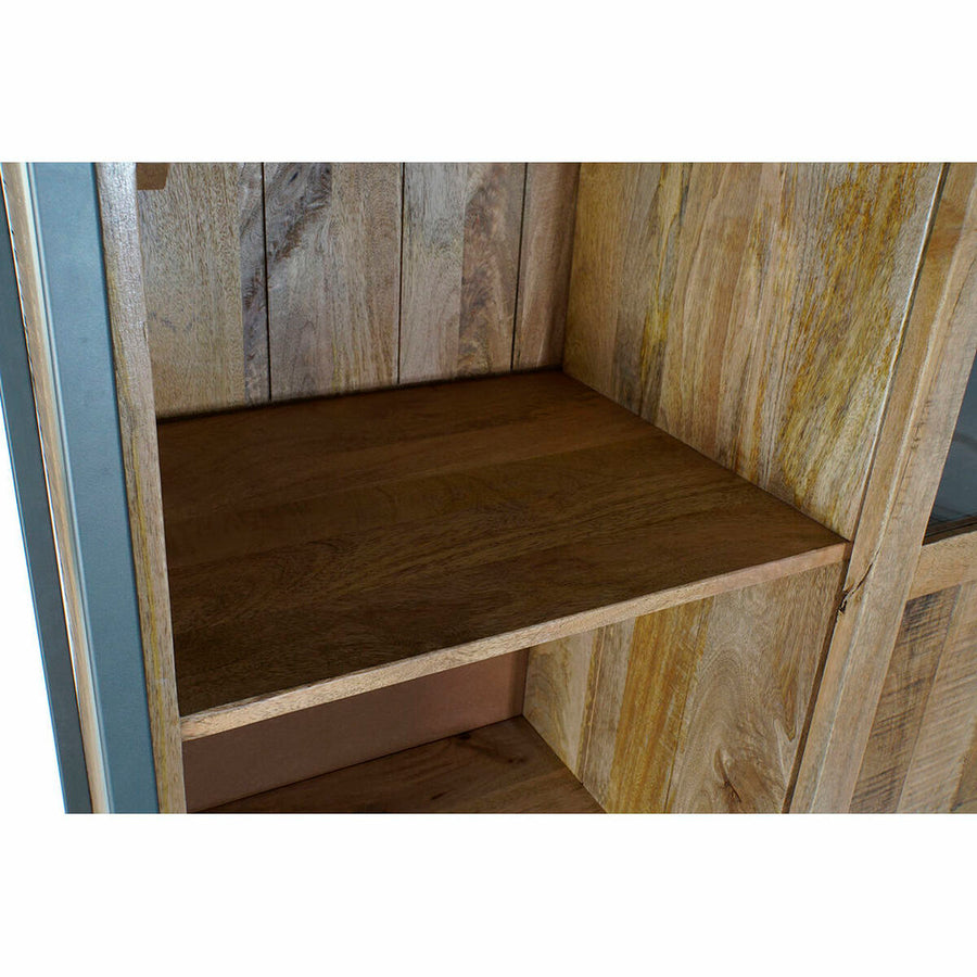Display Stand DKD Home Decor 8424001807383 110 x 45 x 200 cm Crystal Metal Mango wood