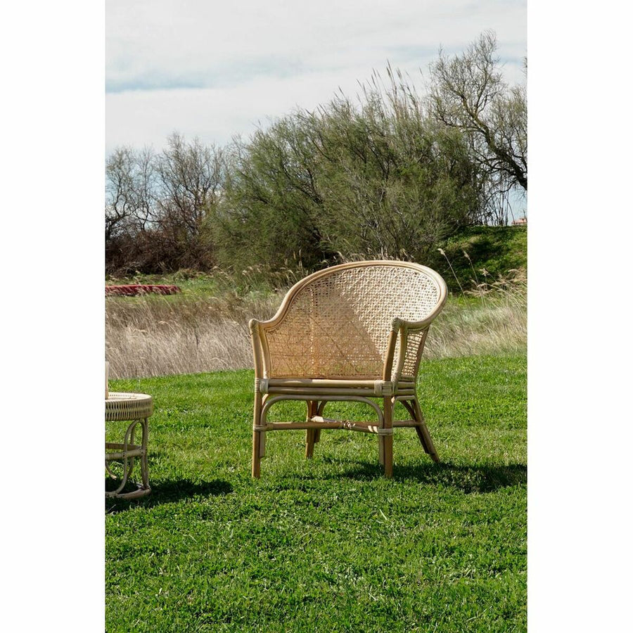 Garden chair DKD Home Decor 8424001826957 Multicolour Natural Rattan 69 x 65 x 89 cm