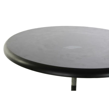 Side table DKD Home Decor 8424001831456 60 x 60 x 105 cm Natural Black Metal Wood