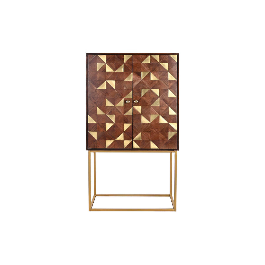 Sideboard DKD Home Decor White Black Golden Dark brown 84 x 43 x 152 cm