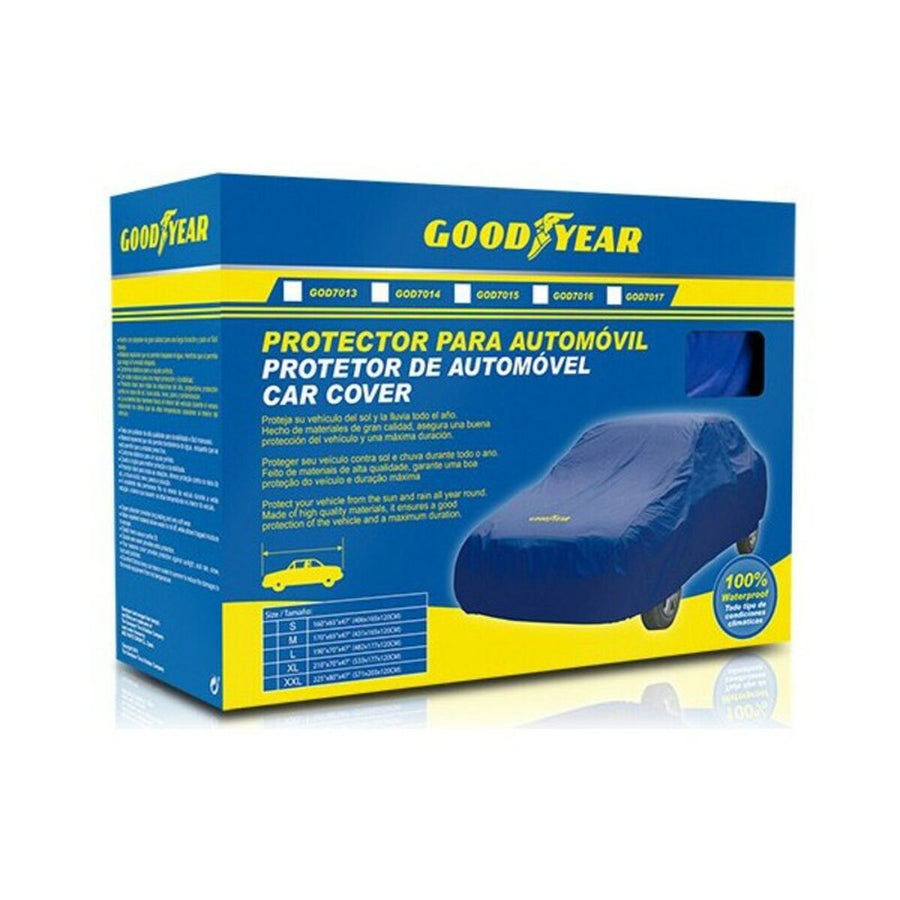 Car Cover Goodyear GOD7015 Blue (Size L)