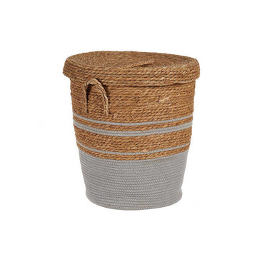 Basket Brown Grey (43 x 49 x 43 cm)