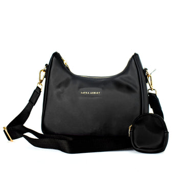 Women's Handbag Laura Ashley CLARENCE-NOIR Black 25 x 20 x 10 cm
