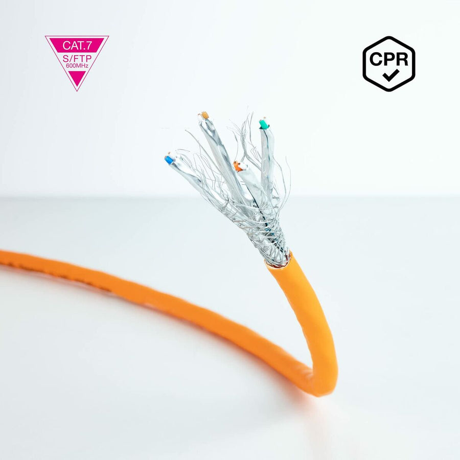 FTP Category 7 Rigid Network Cable NANOCABLE 10.20.1700-100 100 m