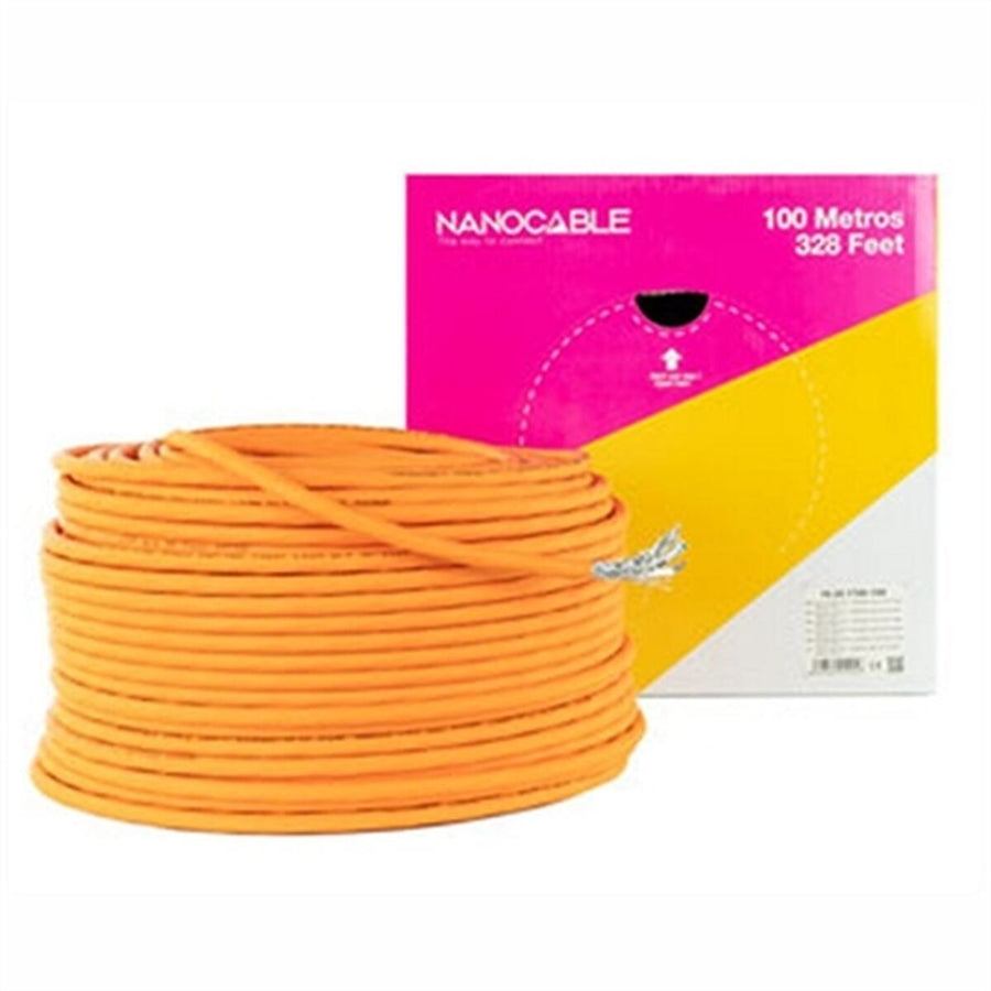 FTP Category 7 Rigid Network Cable NANOCABLE 10.20.1700-100 100 m