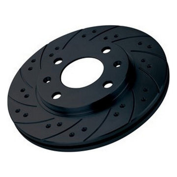 Brake Discs Black Diamond KBD1583COM Ventilated Frontal Drill 12 Stripes