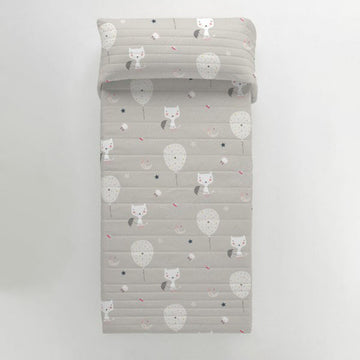 Bedspread (quilt) Haciendo el Indio Cats and Ballons