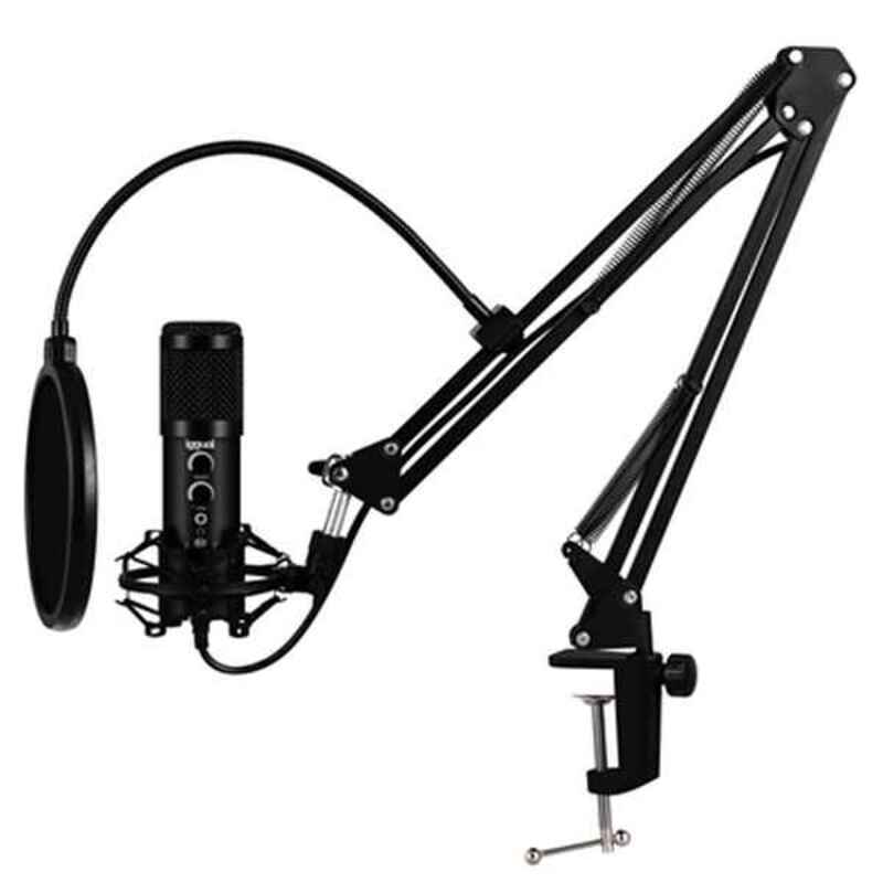 Table-top Microphone iggual Pro Voice IGG317150 USB Black