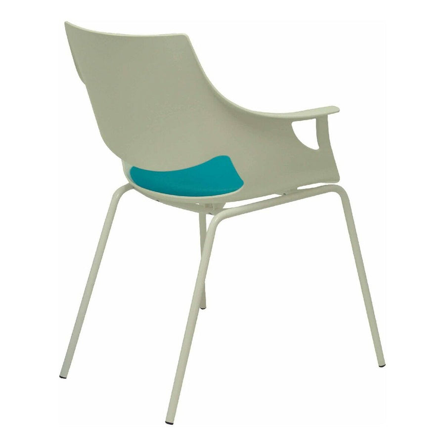 Reception Chair Saceruela P&C 1 Blue White (3 uds)