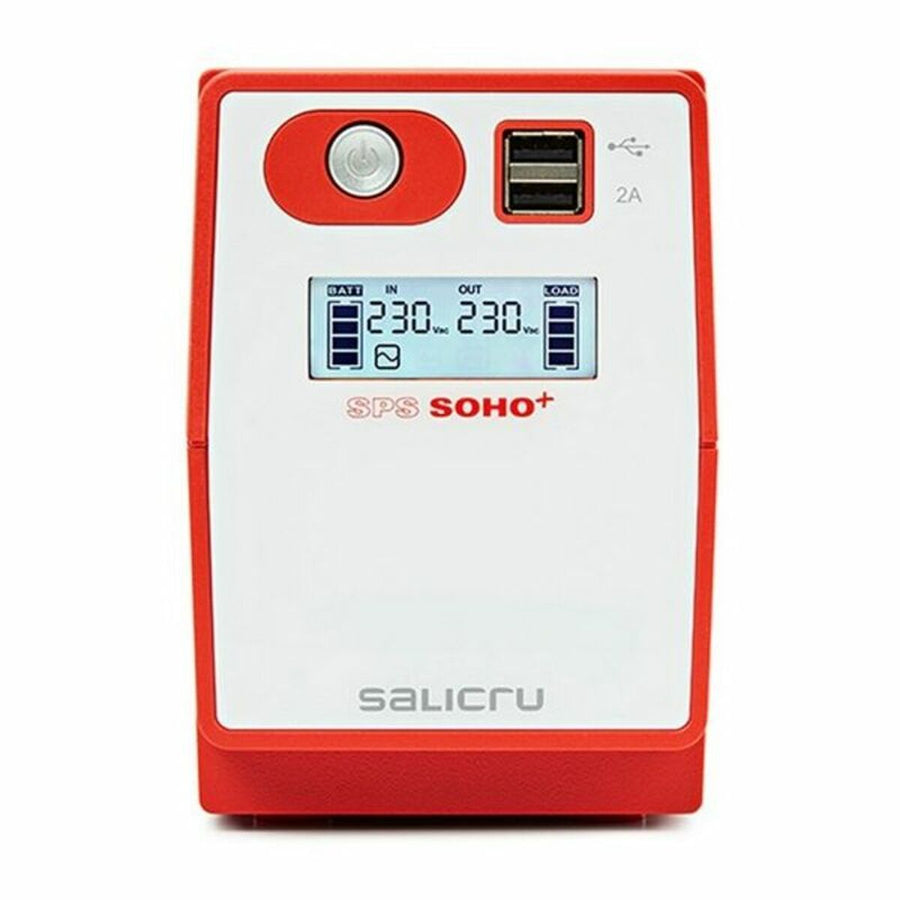 Off Line Uninterruptible Power Supply System UPS Salicru 647CA000002 360W Red