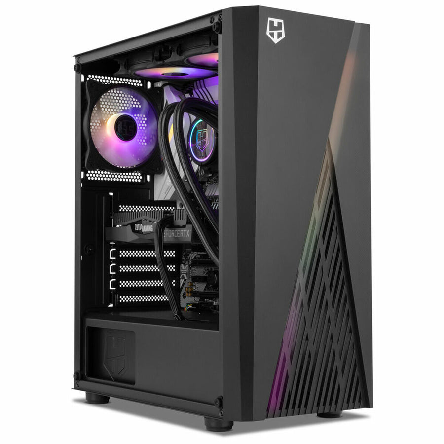 ATX Semi-tower Box Nox NXHUMMERFROST Black ATX