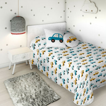 Bedspread (quilt) Haciendo el Indio Cars 180 x 260 cm