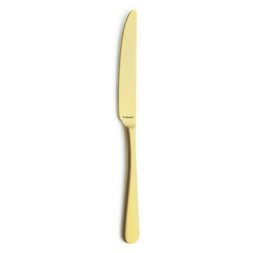 Table knife Amefa Austin Dorado Golden Metal 23,5 cm (12 Units)