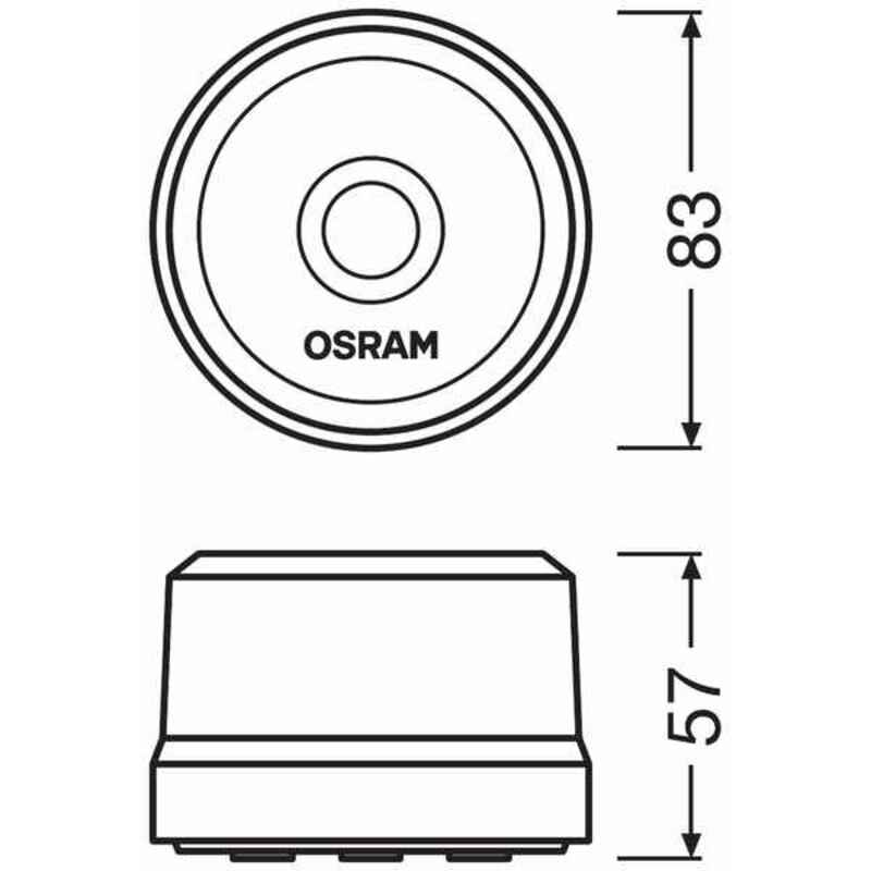 Emergency Light LED Osram LEDSL102 16 V